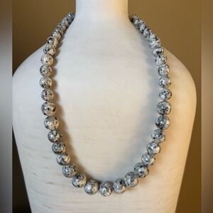 Jay King Mine Finds Kiwi Jasper  Beaded Necklace